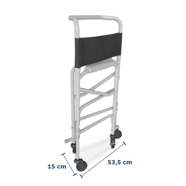 Cadeira de Banho Higiênica Dobrável até 100 Kg - D30 - Image 2