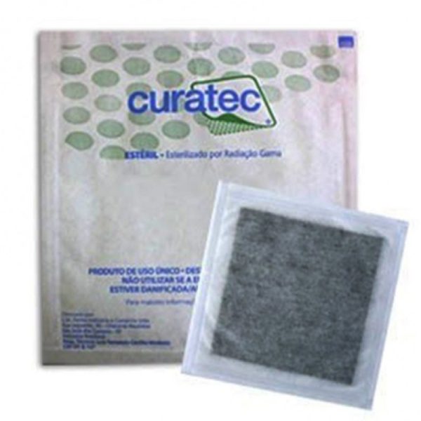 Curatec Curativo de Carvão Ativado com Prata
