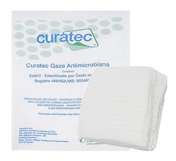 Curatec Gaze Antimicrobiana